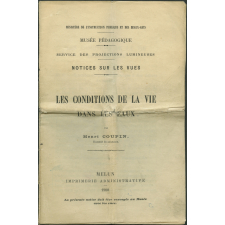 Les Conditions de la vie dans les eaux. Notices sur les vues.