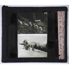 La Lutte contre la tuberculose (dispensaires et sanatoria). Promenade des convalescents dans les fleurs, sport d'hiver.