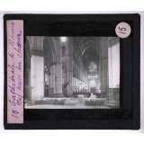 La Cathédrale de Reims. Nef prise du chœur.