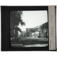 Etats-Unis. Avenue Michigan, Chicago.
