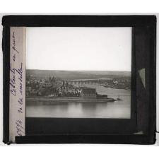 Allemagne. Coblentz et pont de la Moselle.