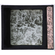 La Décoration des tissus. Dessin de J.B. Huet. Toile de Jouy. Règne de Louis XV. Musée des arts décoratifs.