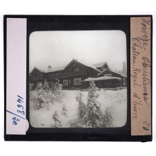 Norvège. Christiania. Château Royal d'hiver.