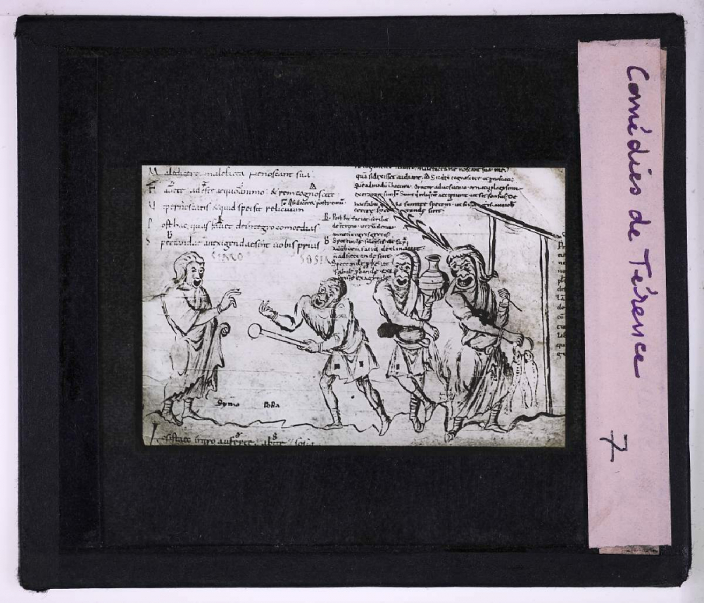 Histoire de la miniature. Comédies de Térence.