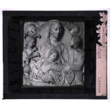 Œuvres des musées parisiens. Duccio, Vierge et Enfant, Louvre. 