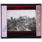 Le Pas-de-Calais en 1918. Lens. Fosse n°5. Ruines chaudière et cuve à eau.