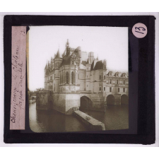 Châteaux historiques. Chenonceaux. Le château façade orientale.