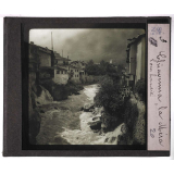 Les Eaux. Chiavenna, la Méra, Lombardie.