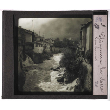 Les Eaux. Chiavenna, la Méra, Lombardie.