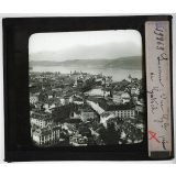 Suisse, les villes. Lucerne : Vue générale prise de Gutsch.