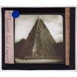 Les Ruines de la Rome antique depuis le siècle d'Auguste. La pyramide de Caius Sextius.
