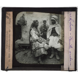 Colonies, Algérie. Tebessa. Famille arabe.