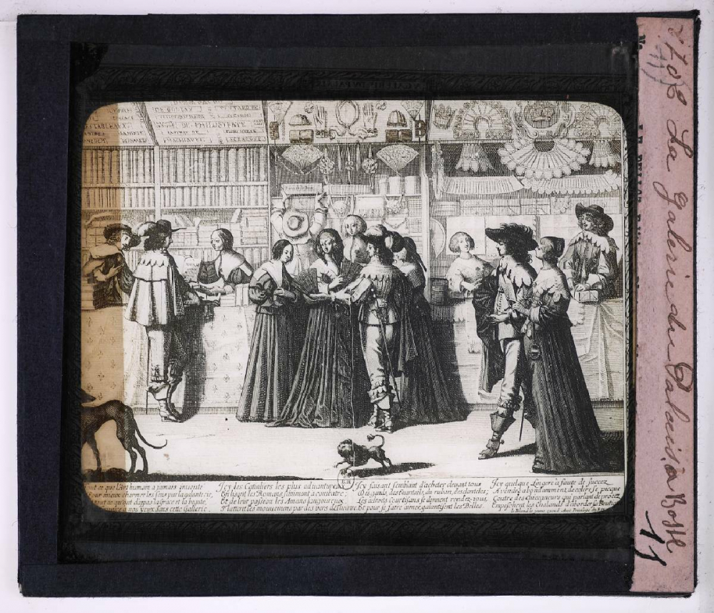 Histoire de la gravure. La Galerie du Palais. A. Bosse.