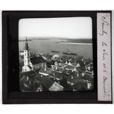 Yougoslavie. Semly, la Save et le Danube.