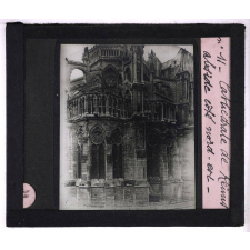 La Cathédrale de Reims. Abside côté nord-est.