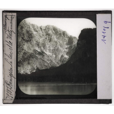 Allemagne du Sud. Koenigssee. Le lac et le Watzmann.