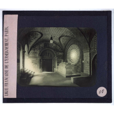Expo 1900. Intérieur d'un pavillon.