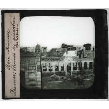 Asie mineure. Damas : Ruines du quartier chrétien.