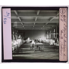 L'Intervention des Etats-Unis. L'Hôpital américain de Neuilly (intérieur).