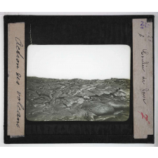 L'Action du volcanisme. Coulée de lave.
