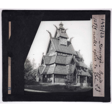 La Norvège. Bygdo. Vieille église de Gol.