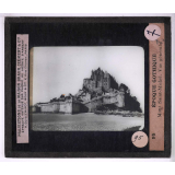 Architecture gothique II. - Constructions militaires, publiques et civiles. Mont Saint-Michel. Vue Générale.