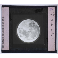 La Photographie et ses applications. Cliché de la lune.