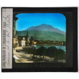 Suisse. Lucerne et le Mt Pilate.