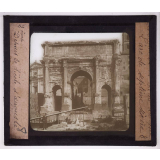 Les Ruines de la Rome antique depuis le siècle d'Auguste. L'arc de septime sévère.
