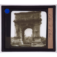 Le Forum. L'Arc de Titus.