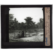 Haut Sénégal. Le cimetière de Bafoulabé.
