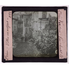 Villes martyres. Verdun. Rue Châtel.