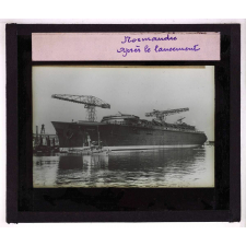 Les Villes flottantes. Normandie après le lancement.