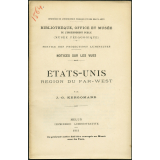 Etats-Unis. Région du Far-West. Notices sur les vues.