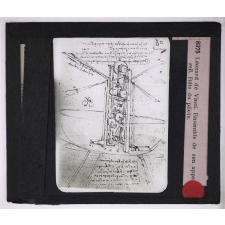 L'Art de voler chez nos ancêtres - Léonard de Vinci, constructeur d'aéroplanes. Ensemble de son appareil. Rôle du pilote.