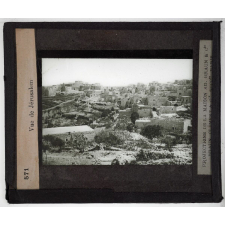 Palestine, Judée. Vue de Jérusalem.