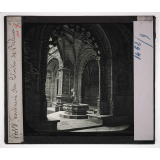 Le Portugal. Fontaine du cloître de Belém.