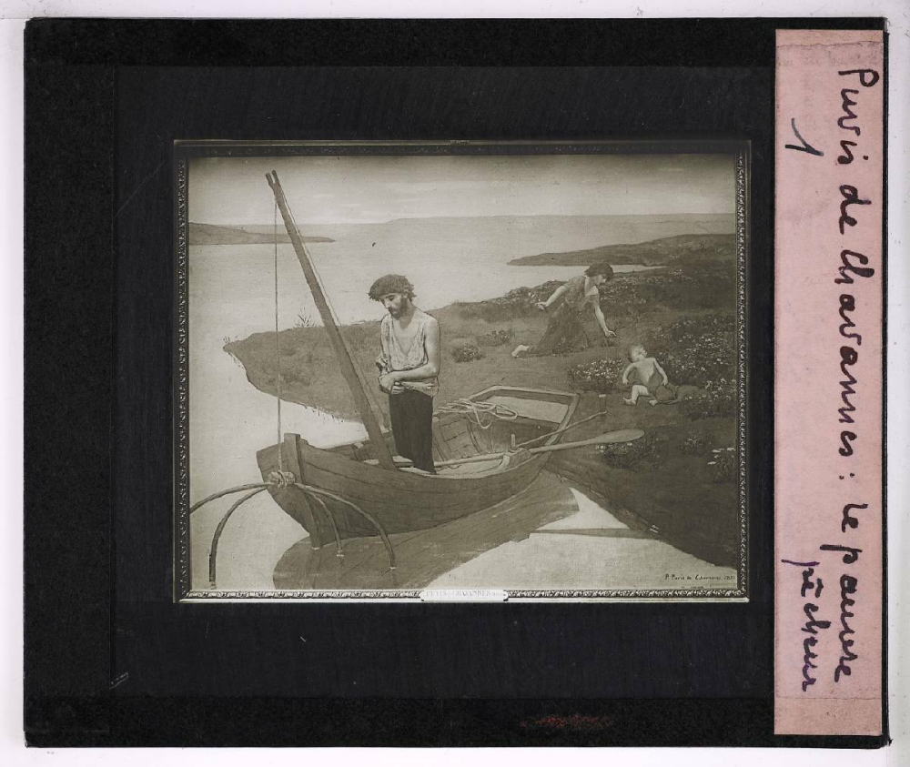 Musée du Luxembourg. Puvis de Chavannes : Le pauvre pêcheur.