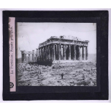 Athènes antique. Le Parthénon, façade principale.