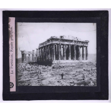 Athènes antique. Le Parthénon, façade principale.