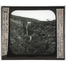 Etats-Unis. Régions Atlantique nord et sud. Vue et chutes dans les Catskills. Etat de New York.