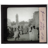 Algérie, Tunisie, Maroc. Grande place. Biskra.