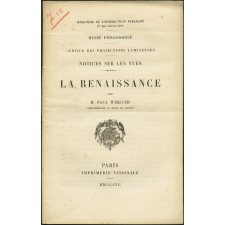 La Renaissance. Notices sur les vues.