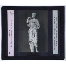 Histoire du costume, Antiquité. Grèce. La Diane de Gabies. Louvre.
