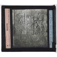 L'Art antique Egypte-Assyrie-Perse. Bas-relief, Séti Ier donnant l'investiture du collier, Louvre.