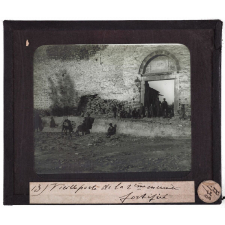 Salonique. Vieille porte de la 2e enceinte fortifiée.
