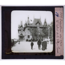 Les Palais de la rive droite et des Invalides. Exposition de 1900. Le Palais de la Ville de Paris.