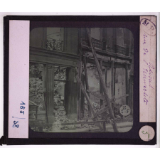 Villes martyres. Reims, rue de l'Université.