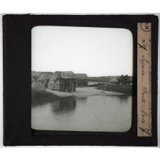 Le Dahomey. Géographie physique - Flore et faune. Village sur la Lagune Porto-Novo.