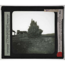 Nitrate de soude. Ouverture du sol avec explosif avant l'exploitation.